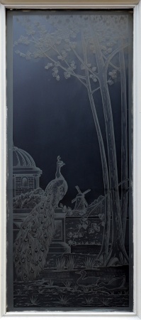 Glast&uuml;ren aus Paris Jugendstil 