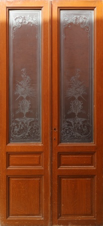 Glast&uuml;ren aus Paris Jugendstil 