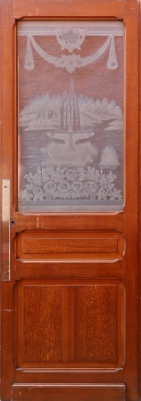 Glast&uuml;ren aus Paris Jugendstil 