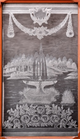 Glast&uuml;ren aus Paris Jugendstil 