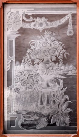 Glast&uuml;ren aus Paris Jugendstil 