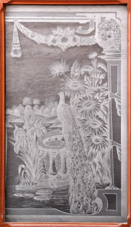 Glast&uuml;ren aus Paris Jugendstil 