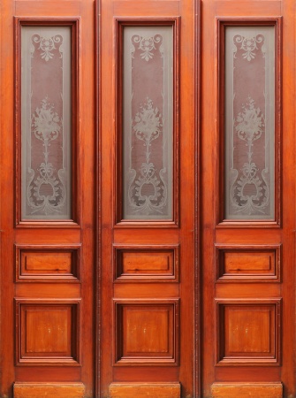 Glast&uuml;ren aus Paris Jugendstil 