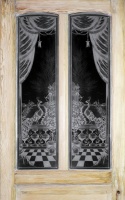 Glastüren aus Paris Jugendstil 