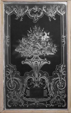 Glast&uuml;ren aus Paris Jugendstil Fichte