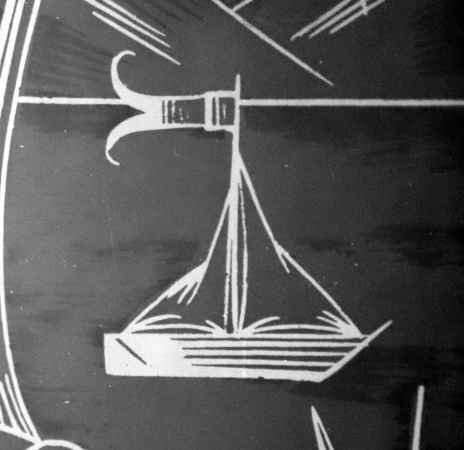 Glast&uuml;ren aus Paris Jugendstil 