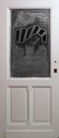 Glast&uuml;ren aus Paris Jugendstil 