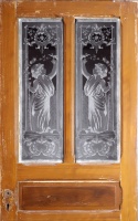 Glastüren aus Paris Jugendstil 