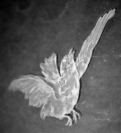 Glast&uuml;ren aus Paris Jugendstil Fichte