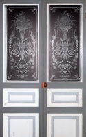 Glastüren aus Paris Jugendstil 