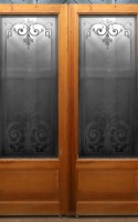Glastüren aus Paris Jugendstil 