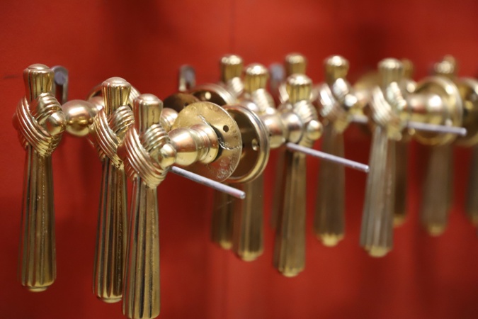 Haus- und Zimmertürgriffe 0 Messing, Messing vernickelt, Messing-Horn, Weissbronze-Horn, Weissbronze, Alu Kupfer-Horn