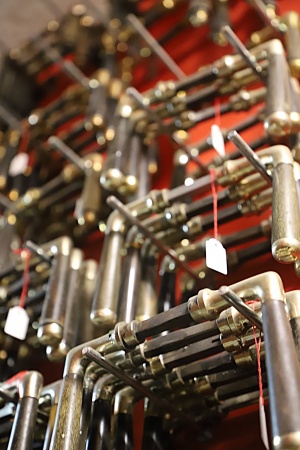 Haus- und Zimmertürgriffe 0 Messing, Messing vernickelt, Messing-Horn, Weissbronze-Horn, Weissbronze, Alu Kupfer-Horn