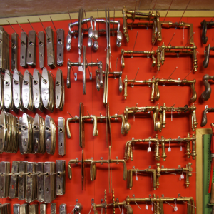 Haus- und Zimmertürgriffe 0 Messing, Messing vernickelt, Messing-Horn, Weissbronze-Horn, Weissbronze, Alu Kupfer-Horn