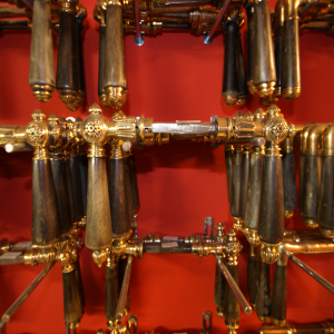 Haus-/Zimmertürgriffe für Einsteckschlösser 0 Messing, Messing vernickelt, Messing-Horn, Weissbronze-Horn, Weissbronze, Aluminium, Kupfer-Horn