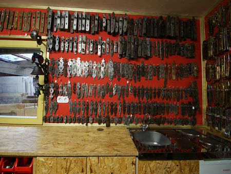 Antike Türbeschläge 0 Schmiedeeisen, Eisen, Blech