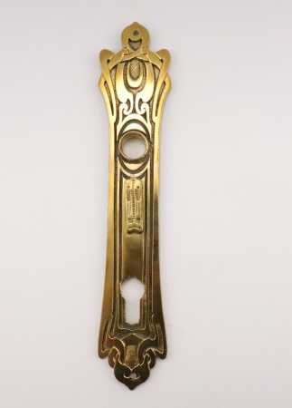 Langschilder 0 Messing, Weissbronze