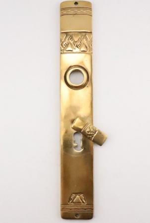 Langschilder 0 Messing, Weissbronze
