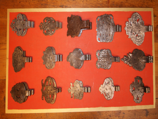 Antike Türbeschläge 0 Eisen, Schmiedeeisen