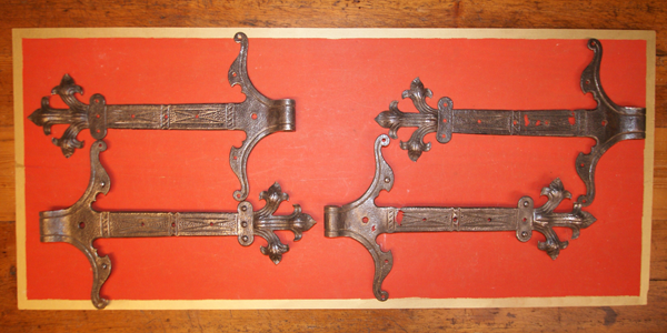 Antike Türbeschläge 0 Eisen, Schmiedeeisen