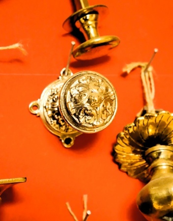 Antike Türbeschläge 0 Messing, Weissbronze, Eisen, Schmiedeeisen, Gusseisen