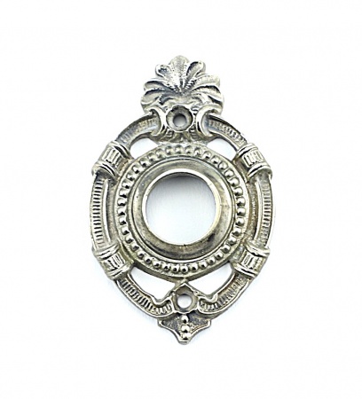 Antike Türbeschläge 0 Messing, Messing vernickelt