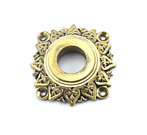 Antike Türbeschläge 0 Messing, Messing vernickelt