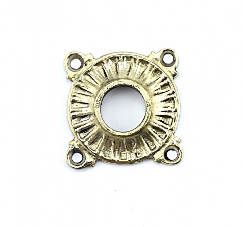 Antike Türbeschläge 0 Messing, Messing vernickelt