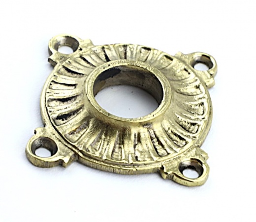 Antike Türbeschläge 0 Messing, Messing vernickelt