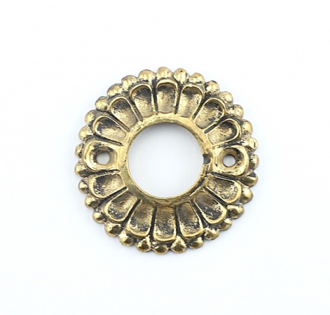 Antike Türbeschläge 0 Messing, Messing vernickelt