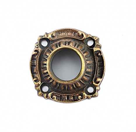 Antike Türbeschläge 0 Messing, Messing vernickelt