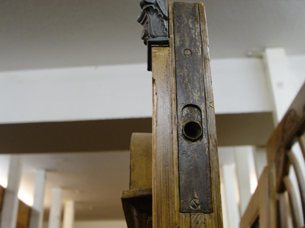 Antike Türbeschläge 0 Eisen, Schmiedeeisen, Gusseisen, Gusseisen-Horn