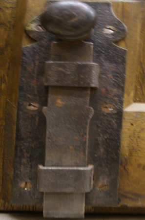 Schubriegel, Schieberiegel 0 Eisen, Schmiedeeisen