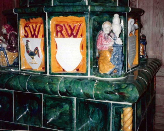 Antike Kachelöfen Tirol/um 1850 0