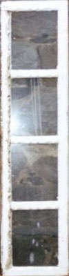Antike Fenster Jugendstil Eiche