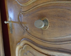 Barock einmal anders - Messingbarockknopf