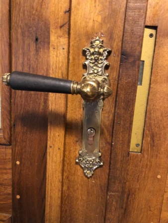  Engel über Teufel - Haustürgarnitur nach historischem Vorbild