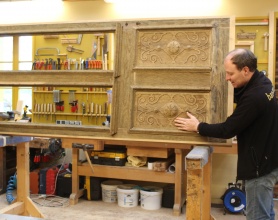 Neues aus der Werkstatt – Original antike Eichentüren