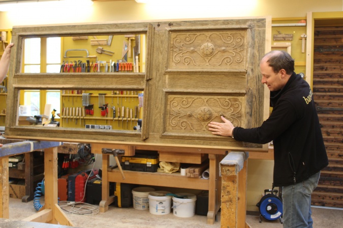 Neues aus der Werkstatt – Original antike Eichentüren