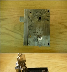 Kastenschl&ouml;sser aus Eisen 0 